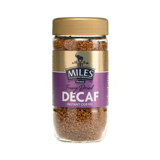Miles Tea & Coffee Merchants | 100g Jar Decaffeinated Instant Coffee
