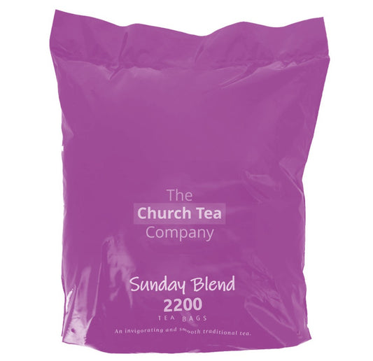 The Church Tea Company | 2,200 Top Hat Tea Sunday Blend Tea Bags (best overall value)