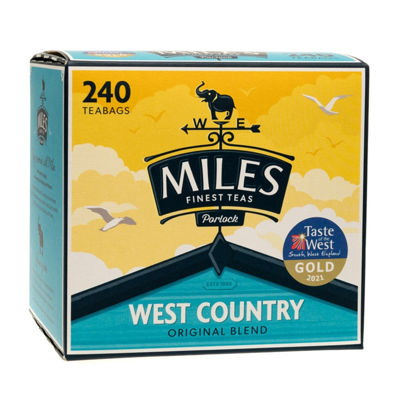 Miles Finest Teas | West Country Original Blend Tea Bags | Various Quantities