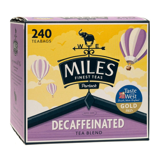 Miles Finest Teas | 240 DECAFFEINATED Blend Tea Bags
