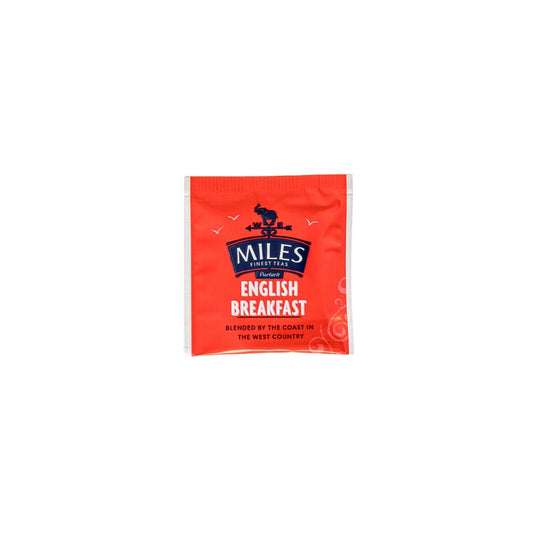 Miles Finest Teas | 25 English Breakfast Foil Enveloped Tea Bags