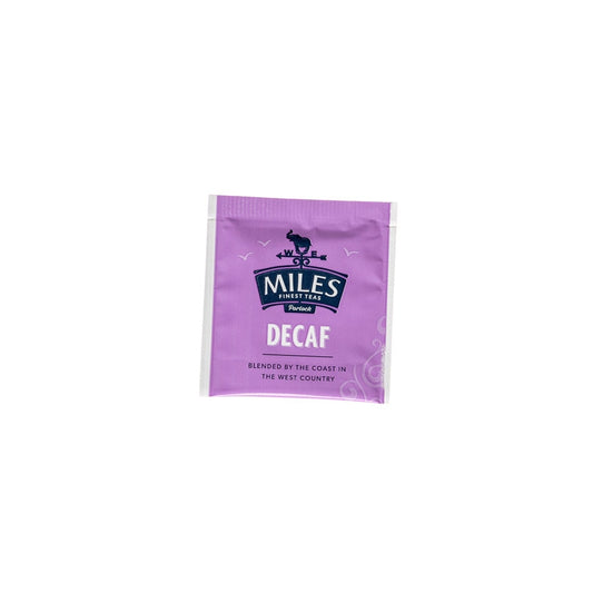 Miles Finest Teas | 25 Decaffeinated Foil Enveloped Tea Bags