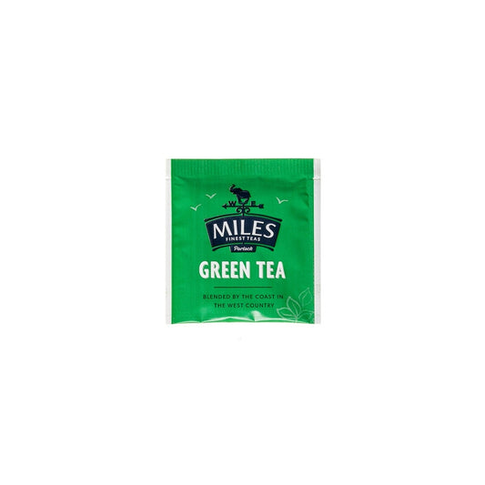 Miles Finest Teas | 25 Green Tea Foil Enveloped Tea Bags