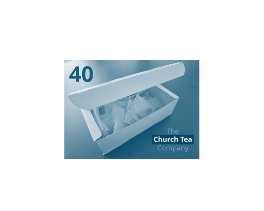 The Church Tea Company | 40 Top Hat Tea Sunday Blend Tea Bags