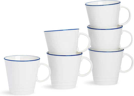 Nicola Spring | Farmhouse Mug 350ml x 18 Mugs | FREE Shipping