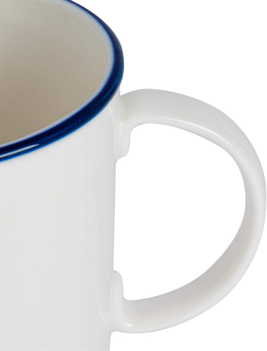 Nicola Spring | Farmhouse Mug 350ml x 18 Mugs | FREE Shipping