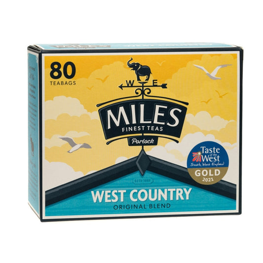 Miles Finest Teas | 80 West Country Original Blend Tea Bags