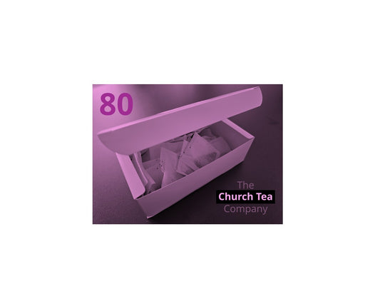 The Church Tea Company | 80 Top Hat Tea Sunday Blend Tea Bags