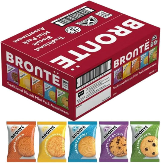 Bronte | 100 x 30g Traditional Minipack Assorted Biscuits