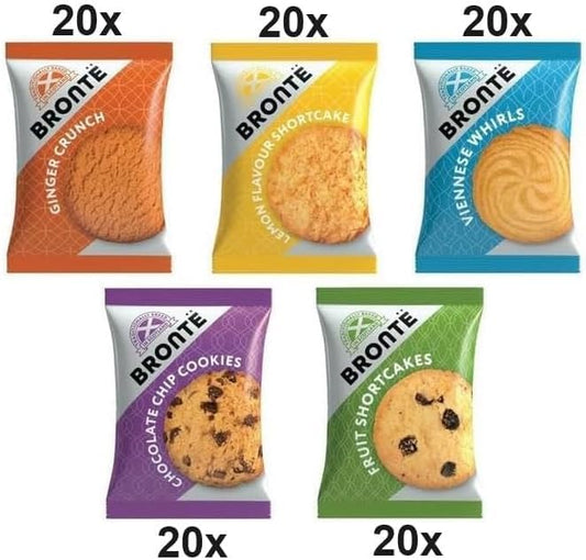 Bronte | 100 x 30g Traditional Minipack Assorted Biscuits