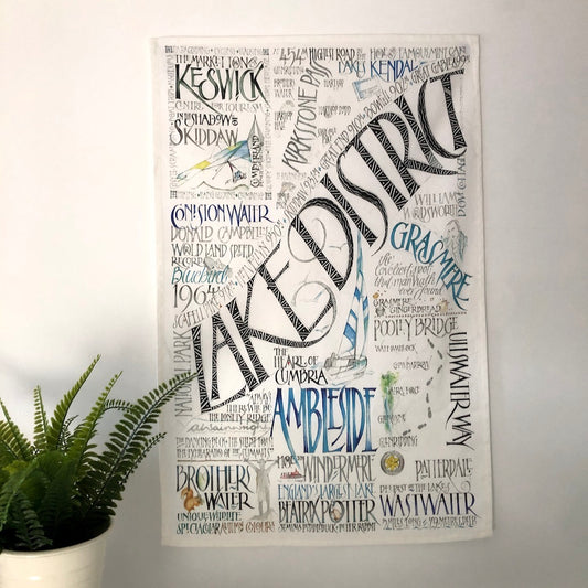 Inklings | Lake District Tea Towel