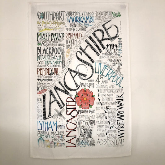 Inklings | Lancashire Tea Towel