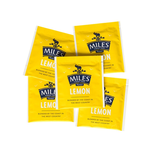 Miles Finest Teas | 25 Lemon Foil Enveloped Tea Bags