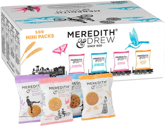 Meredith & Drew | 100 x 23g Mini Packs Twin Pack Biscuits