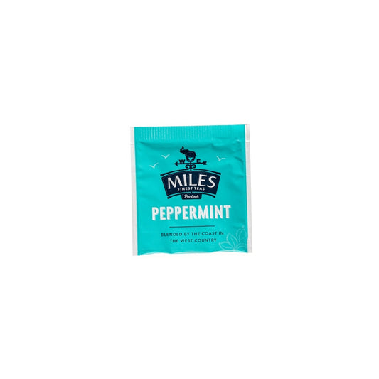Miles Finest Teas | 25 Peppermint Foil Enveloped Tea Bags