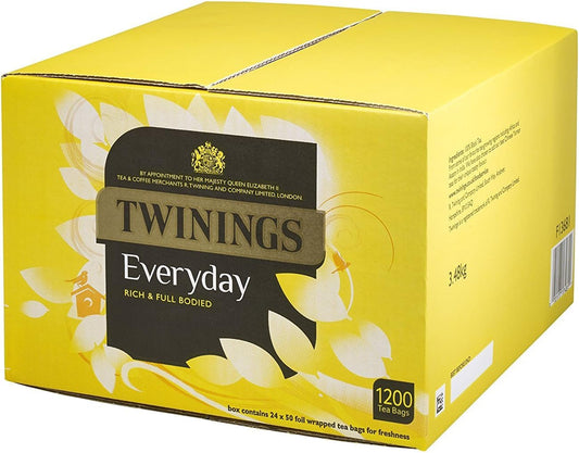Twinings | 1,200 Everyday Teabags Large Pack Tea Bags
